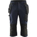 Blåkläder 1521 Stretch Handwerker-Piratenhose – marine/schwarz
