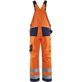 Blåkläder 2660 Warnschutz Latzhose – orange/marine