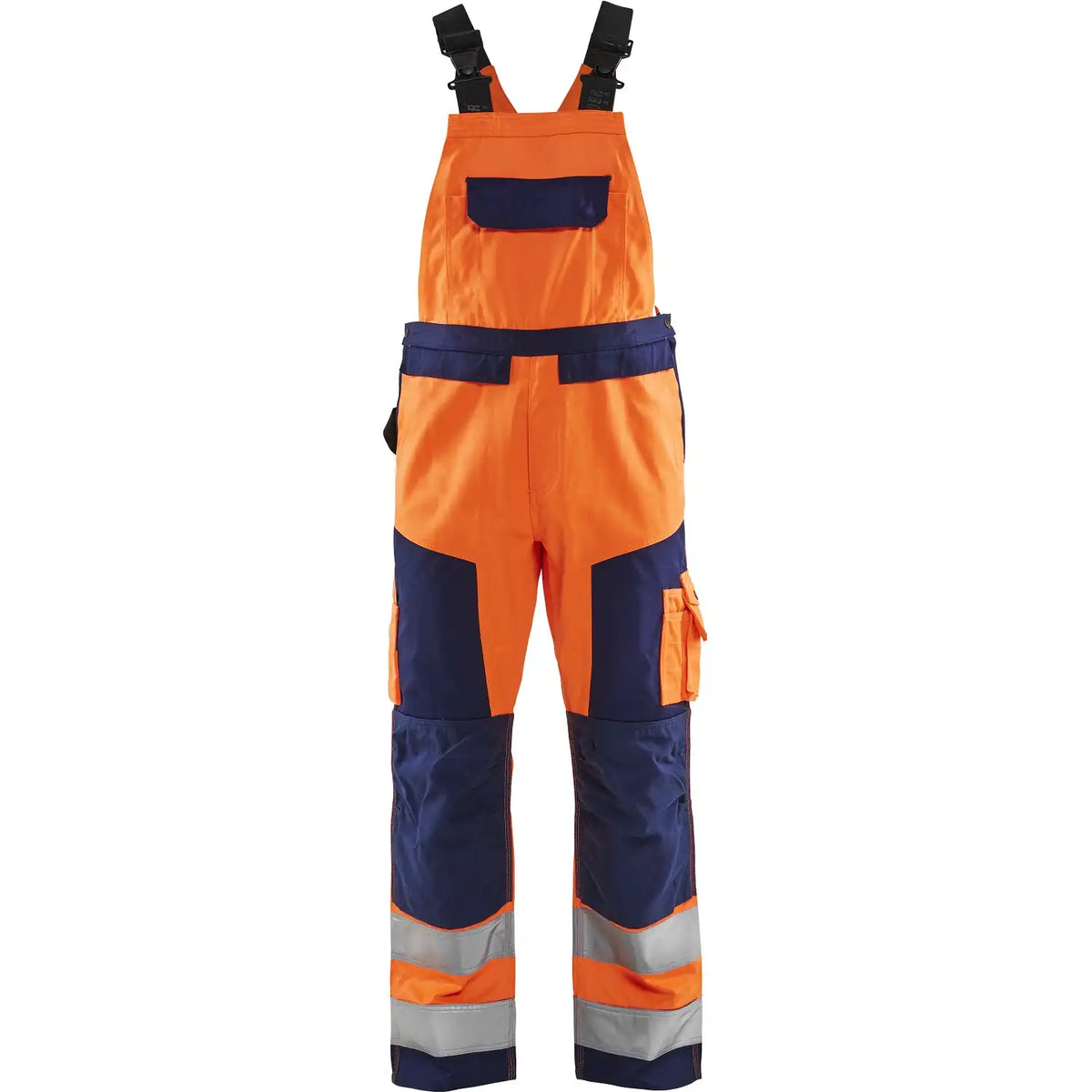 Blåkläder 2660 Warnschutz Latzhose – orange/marine