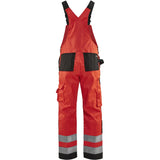 Blåkläder 2660 Warnschutz Latzhose – rot/schwarz