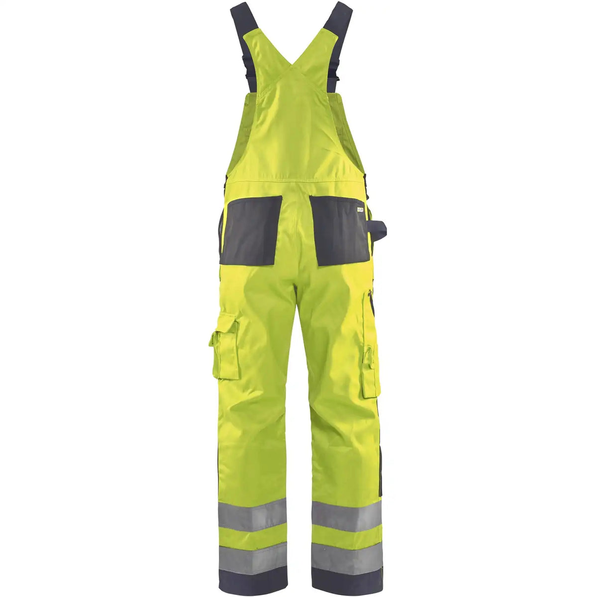 Blåkläder 2660 Warnschutz Latzhose – gelb/mittelgrau