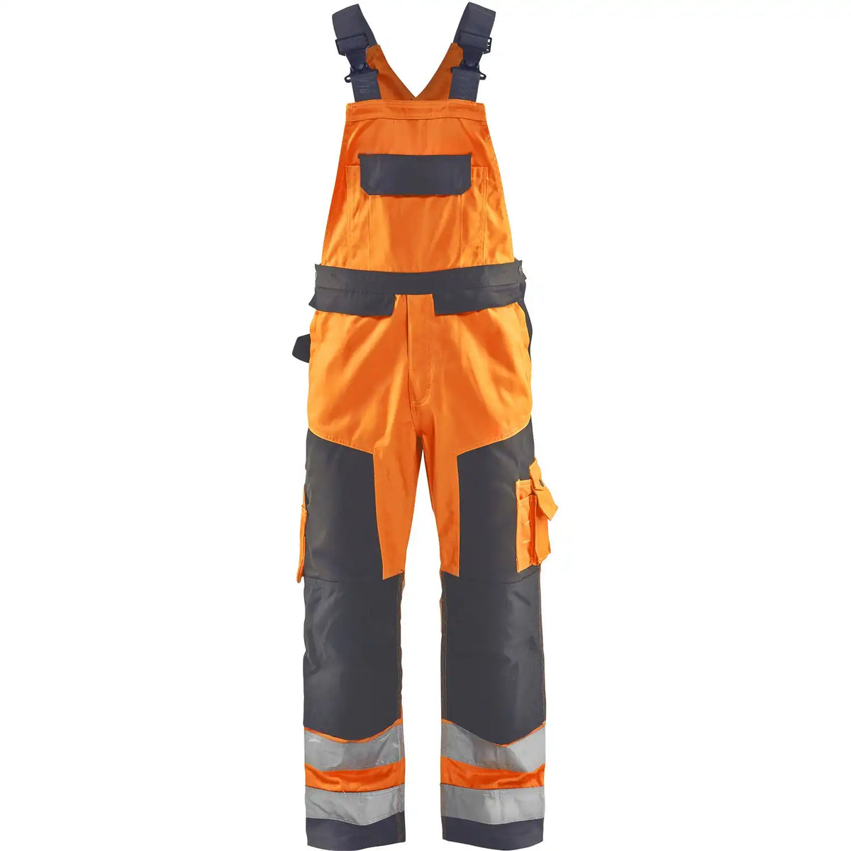 Blåkläder 2660 Warnschutz Latzhose – orange/mittelgrau
