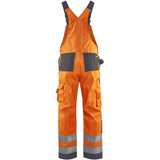 Blåkläder 2660 Warnschutz Latzhose – orange/mittelgrau