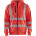 Blåkläder Kl. 3 3565 Warnschutz Kapuzen-Sweatjacke – rot