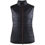 Blåkläder Damen 3864 Unite Steppweste – schwarz/rot
