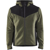Blåkläder 5940 Strickjacke – herbstgrün/schwarz