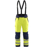 Blåkläder 1875 Warnschutz Winterhose – gelb/marine