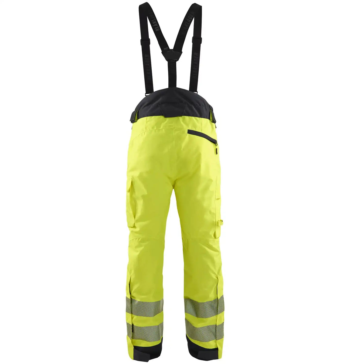 Blåkläder 1875 Warnschutz Winterhose – gelb/schwarz