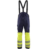 Blåkläder 1877 Warnschutz Regenhose – marine/gelb