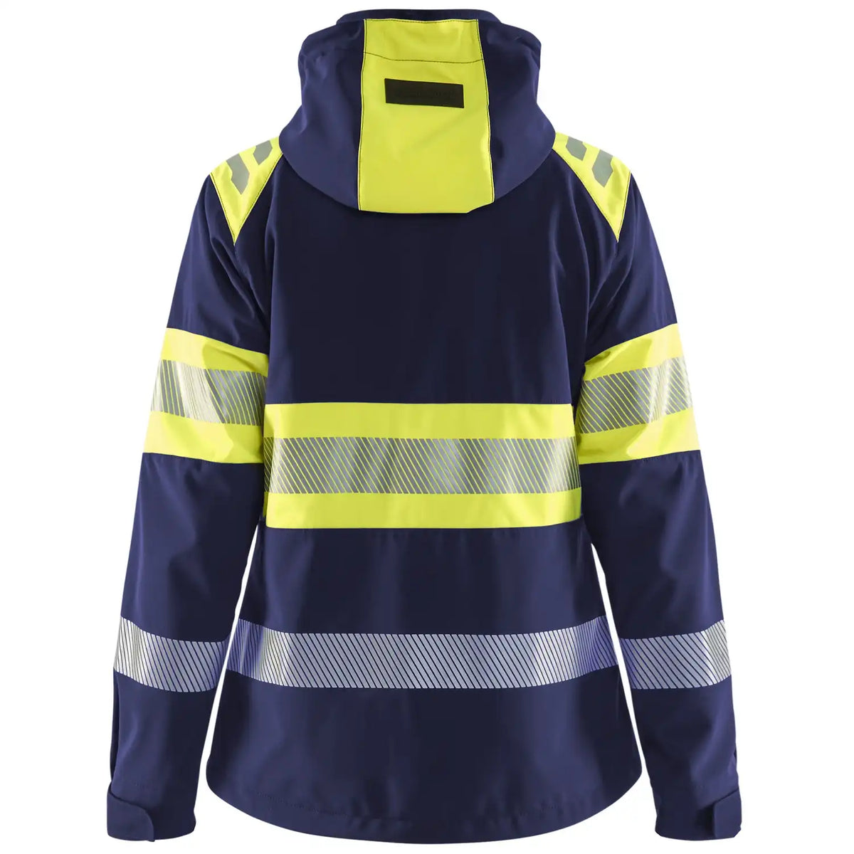 Blåkläder Damen Kl1 4404 Warnschutz Softshelljacke – marine/gelb
