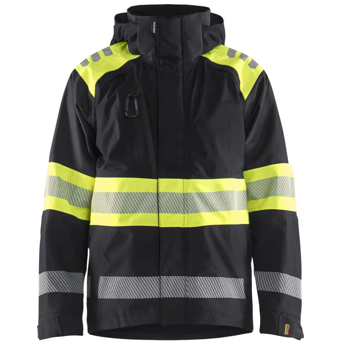 Blåkläder 4420 Warnschutz Regenjacke Kl. 1 – schwarz/gelb