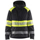 Blåkläder Damen 4430 Warnschutz Regenjacke Kl. 1 – schwarz/gelb