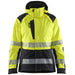 Blåkläder Damen 4436 Warnschutz Regenjacke Kl. 2 – gelb/schwarz