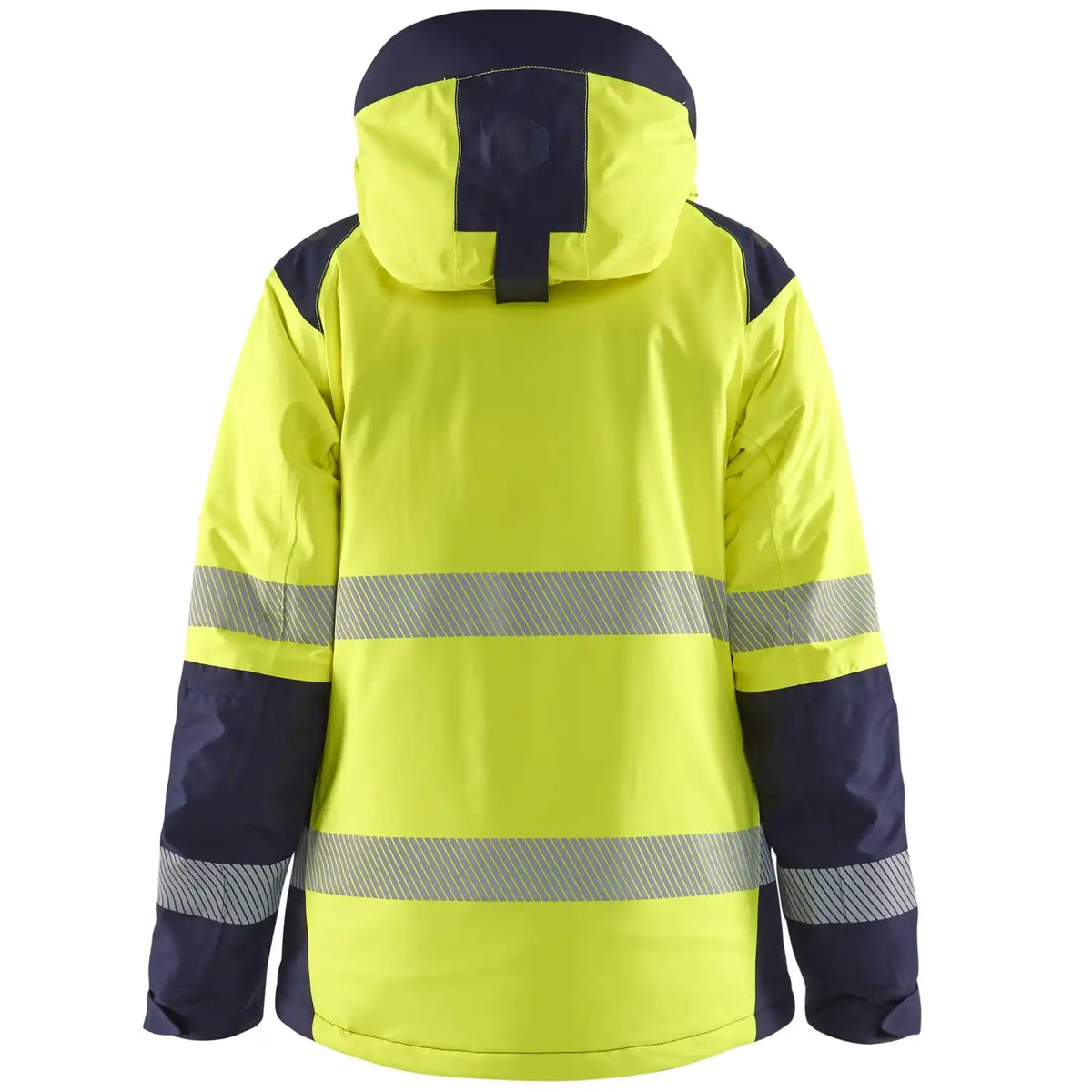Blåkläder Damen 4456 Warnschutz Winterjacke Kl 2 – gelb/marine