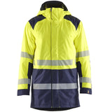 Blåkläder 4457 Warnschutz Winterparka Kl. 3 – gelb/marine