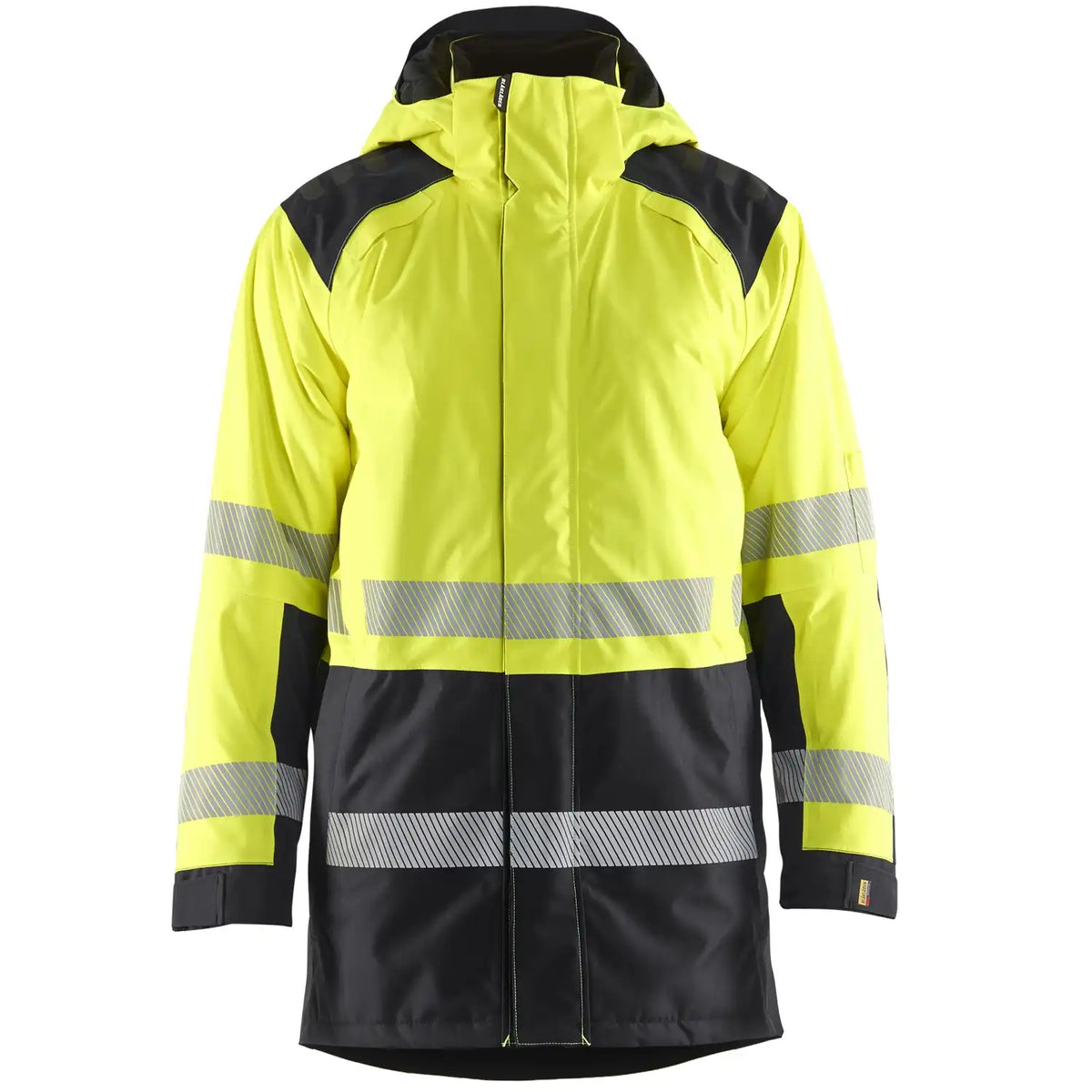 Blåkläder 4457 Warnschutz Winterparka Kl. 3 – gelb/schwarz