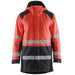 Blåkläder 4457 Warnschutz Winterparka Kl. 3 – rot/schwarz