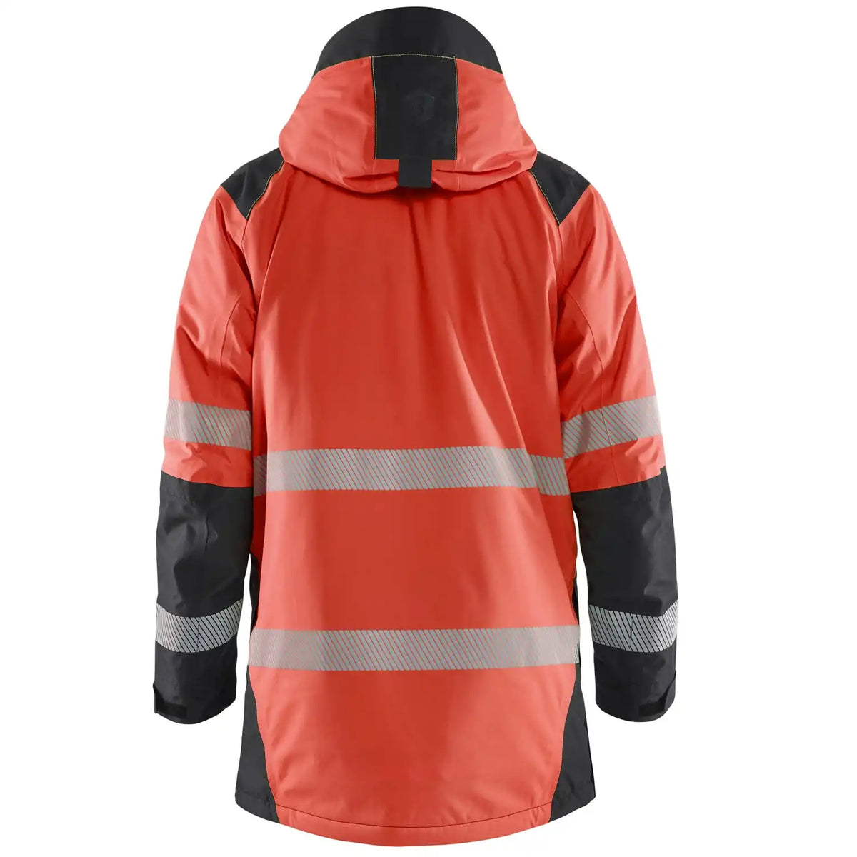 Blåkläder 4457 Warnschutz Winterparka Kl. 3 – rot/schwarz
