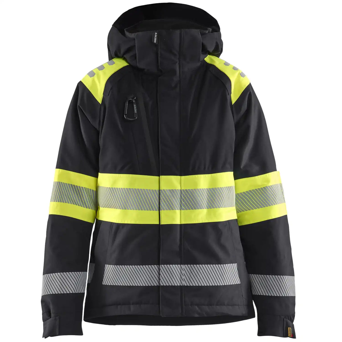 Blåkläder Damen 4470 Warnschutz Winterjacke Kl 1 – schwarz/gelb