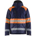 Blåkläder 4480 Warnschutz Winterjacke Kl. 1 – marine/orange