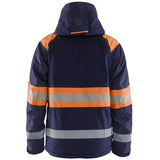 Blåkläder 4480 Warnschutz Winterjacke Kl. 1 – marine/orange