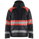 Blåkläder 4480 Warnschutz Winterjacke Kl. 1 – schwarz/rot