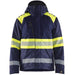 Blåkläder 4480 Warnschutz Winterjacke Kl. 1 – marine/gelb