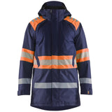Blåkläder 4485 Warnschutz Winterparka Kl. 1 – marine/orange