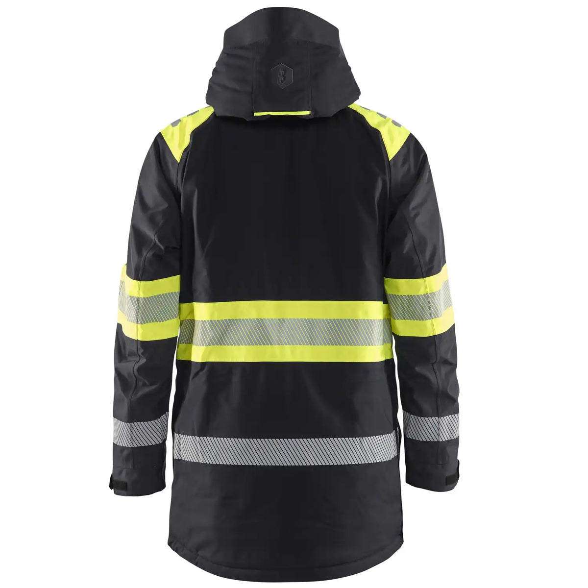 Blåkläder 4485 Warnschutz Winterparka Kl. 1 – schwarz/gelb