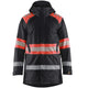 Blåkläder 4485 Warnschutz Winterparka Kl. 1 – schwarz/rot