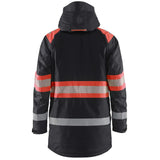 Blåkläder 4485 Warnschutz Winterparka Kl. 1 – schwarz/rot