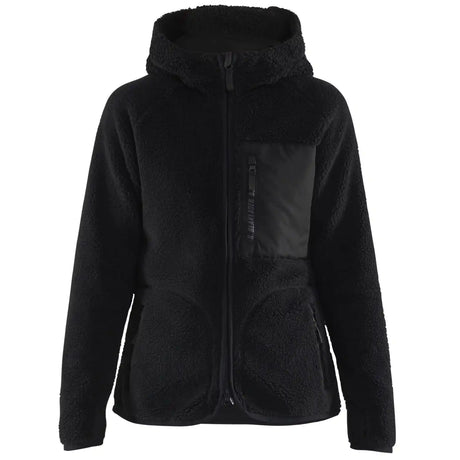 Blåkläder Damen 4727 Faserpelz-Kapuzenjacke – schwarz