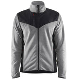 Blåkläder 5942 Strickjacke – grau-melange/schwarz