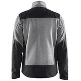 Blåkläder 5942 Strickjacke – grau-melange/schwarz