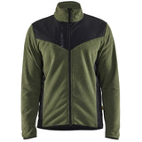 Blåkläder 5942 Strickjacke – herbstgrün/schwarz