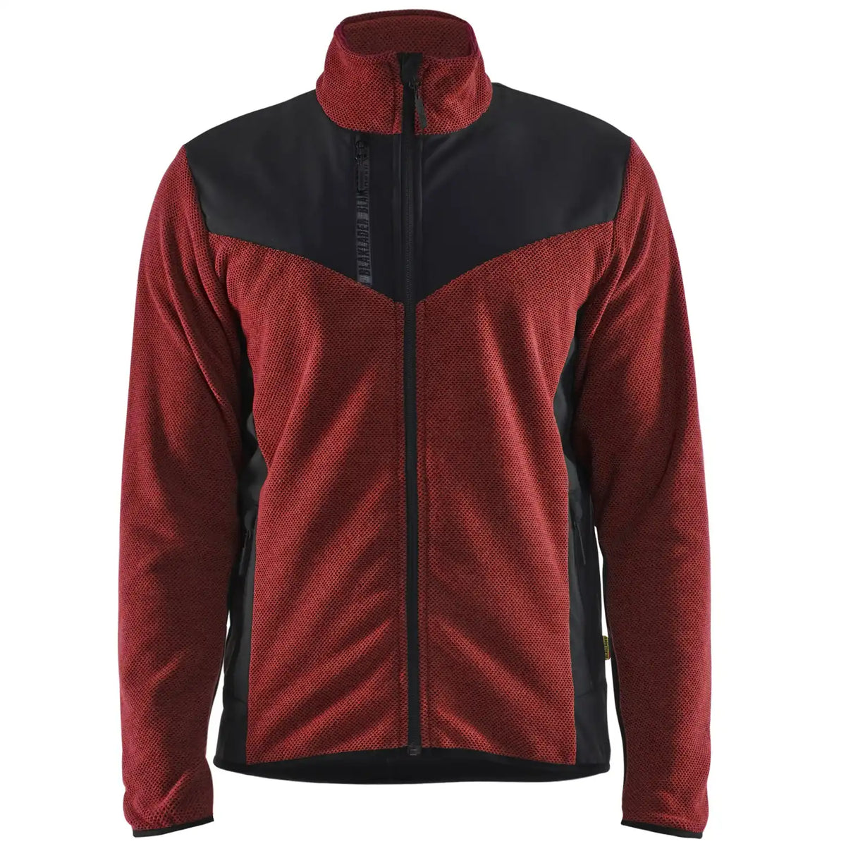 Blåkläder 5942 Strickjacke – rostrot/schwarz