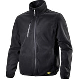 Diadora Sweat Pile Fleecejacke – schwarz