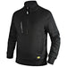 Diadora Litework Zip-Sweatshirt – schwarz