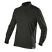 Diadora Atlantis Organic Gots Langarm-Poloshirt – schwarz
