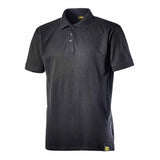 Diadora Atlar Organic Gots Polo-Shirt – schwarz