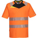 Portwest DX413 DX4 Warnschutz T-Shirt – orange/schwarz
