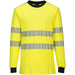 Portwest FR701 WX3 FR Multinorm Langarmshirt – gelb/schwarz