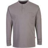 Portwest FR32 FR Anti-Static Multinorm Henleyshirt – grau