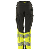 Mascot K1 Acceleratesafe Dame Warn Stretchbundhose – schwarz/gelb