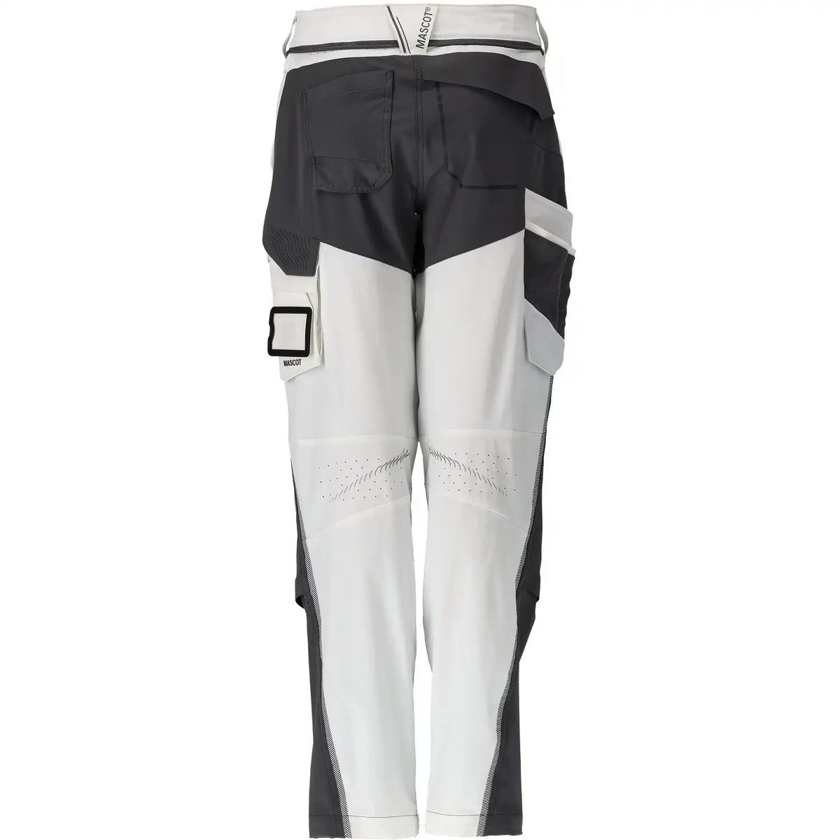 Mascot Damen 22078-605 Customized Bundhose – weiß/anthrazit
