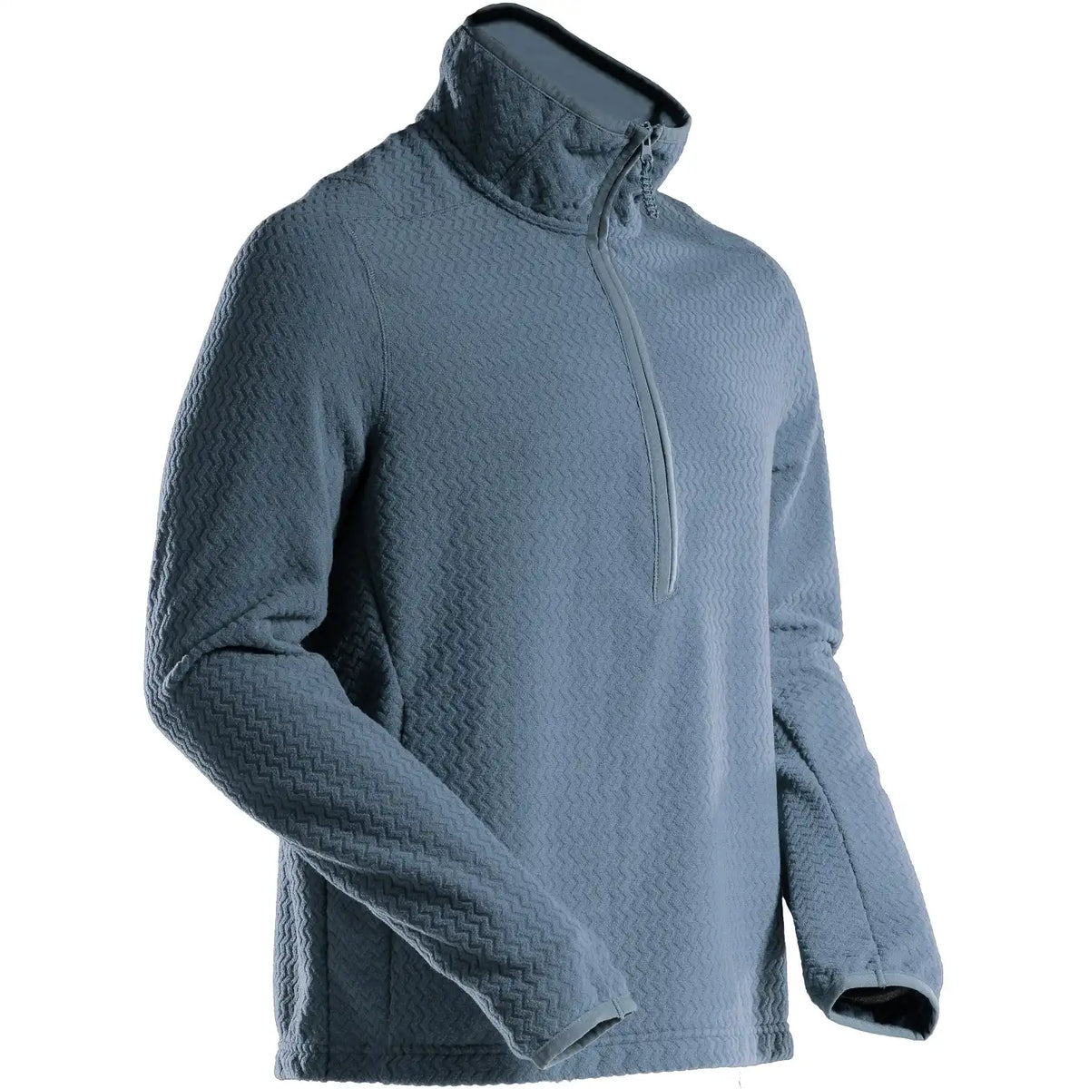 Mascot 22703-639 Microfleece Zip-Sweatshirt – steinblau