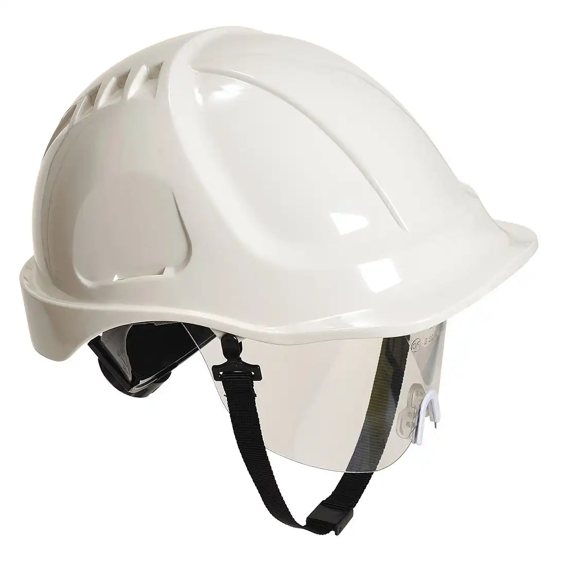 Portwest Schutzhelm mit Visier Endurance Plus PW54 – weiß