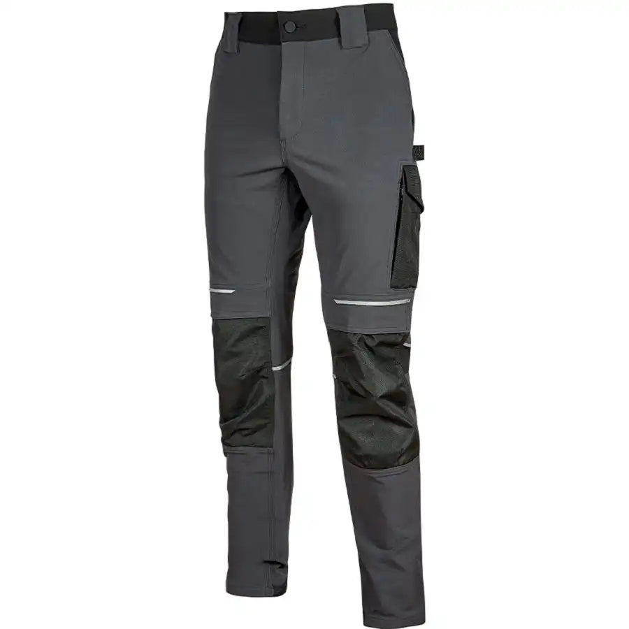 U-Power Atom Long Performance Stretch Bundhose – asphalt grey