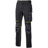 U-Power Atom Long Performance Stretch Bundhose – black carbon