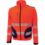 U-Power BEA Warnschutz Stretch Bundjacke 2in1 – red